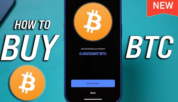 How to Buy Bitcoin